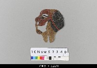 藏品(中國湖北皮影戲偶頭-淨)的圖片